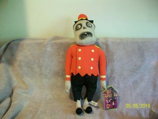 Hotel Transylvania 3 Movie Theater Promo Plush Toy Doll Zombie Bellhop 17 " W/tag