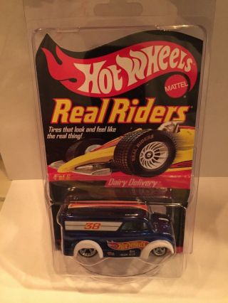 Hot Wheels Red Line Club Real Riders Dairy Delivery Rlc