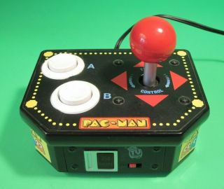 Jakks Pacific Pac - Man Retro Arcade Video Game Plug In Tv And Play 12 Games In 1
