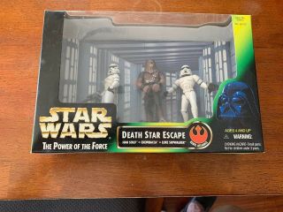 Star Wars Power Of The Force Death Star Escape Luke Han Stormtrooper