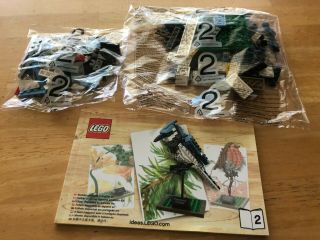 Lego Ideas Blue Jay Only From 21301 Birds Bags 2,  Instructions Only