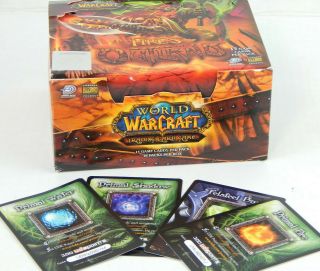 World of Warcraft Fires of Outland Booster Box by Upper Deck & Blizzard - OPEN 2