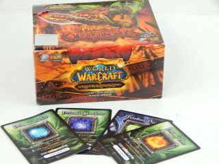 World of Warcraft Fires of Outland Booster Box by Upper Deck & Blizzard - OPEN 3
