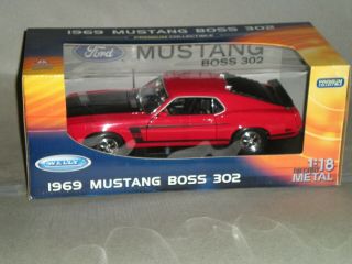 1/18th 1969 Ford Mustang Boss 302