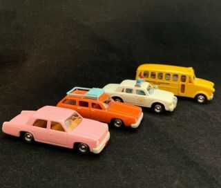 Johnny Lightning The Simpsons Set Of 4 1:64 Die - Cast Cars 2003 Playing Mantis