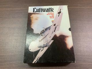 Luftwaffe World War Ii Avalon Hill Board Game - Complete - 1972