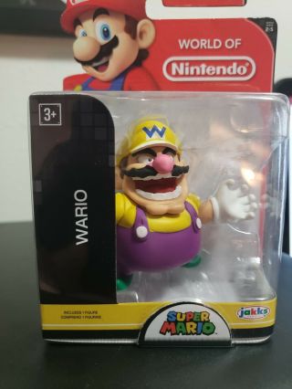 World of Nintendo Mario Wario 2.  5 - Inch Mini Figure 2