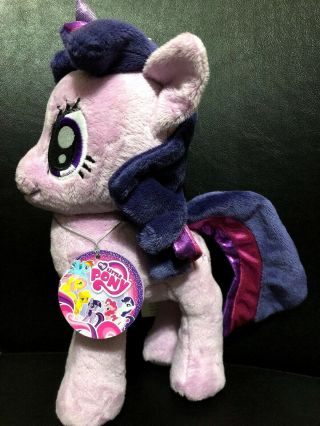 My Little Pony Purple Twilight Sparkle Plush Stuffed Animal 2013 Hasbro 11 "
