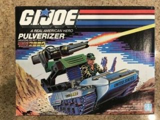 Vintage 1988 Gi Joe Pulverizer Battle Force 2000 (box)