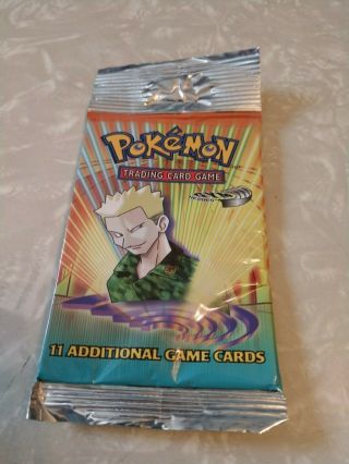 Pack Of Pokemon Gym Heroes Booster Pack Factory