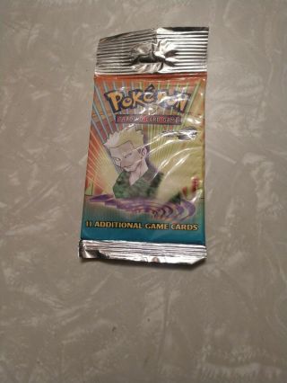 Pack Of Pokemon Gym Heroes Booster Pack factory 3