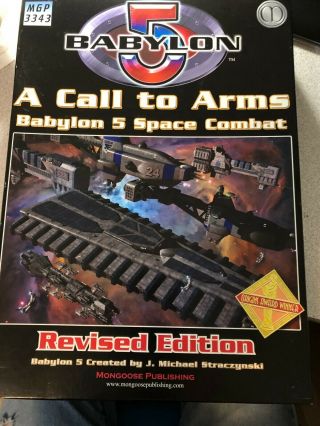 Babylon 5 Call To Arms Revised Edition By Mongoose Publishing