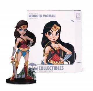 Dc Collectibles Artists Alley: Wonder Woman By Chrissie Zullo Designer Vinyl Fig