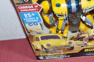 Transformers Bumblebee Movie Power Charge Bumblebee 5