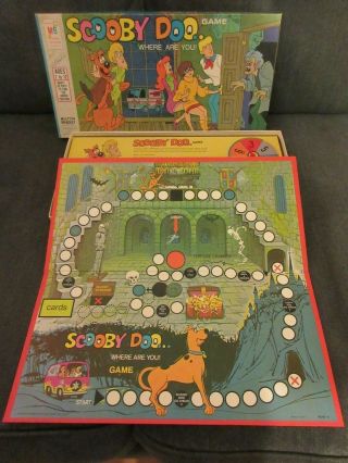1973 Scooby Doo Where Are You Board Game By Milton Bradley Company