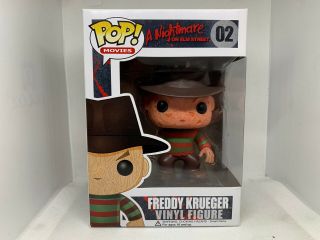 Funko Pop Movies A Nightmare On Elm Street Freddy Krueger 02 Vinyl W Protector
