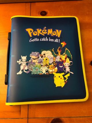 Vintage Pokemon Binder From The Nineties I’m For It’s Age
