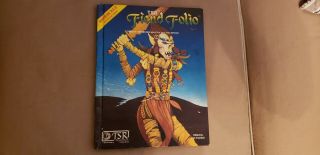 Fiend Folio Tsr Advanced Dungeons & Dragons Ad&d 1st Edition Hardcover 1981