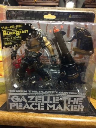 Trigun The Planet Gunsmoke Gazelle The Peace Maker Black Beast Limited Repaint