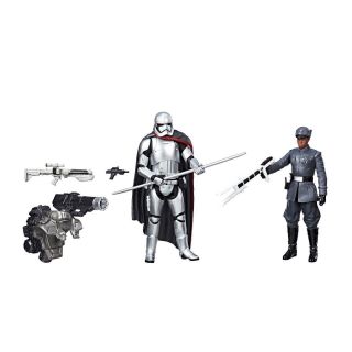 FINN First Order Disguise VS PHASMA Star Wars The Last Jedi Action Figure 2 - Pack 2