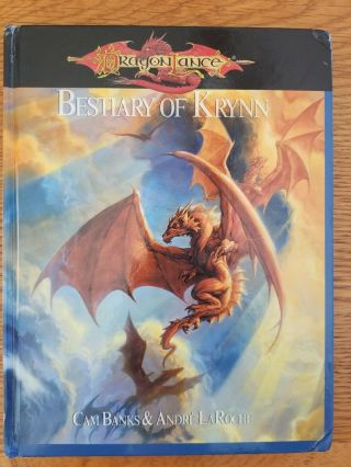Bestiary Of Krynn: Dragonlance Dungeons & Dragons 3rd Edition