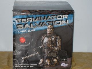 Terminator Salvation T - 600 Bust Limited Edition In The Box