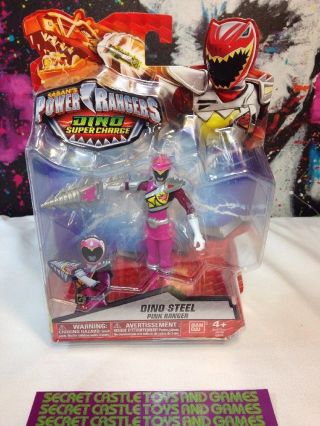 Power Rangers Dino Charge Dino Steel Pink Ranger Fast