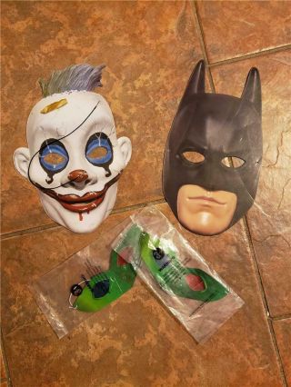 Dcuc Movie Masters Sdcc Batman Dark Knight Joker Green Lantern Clown Masks