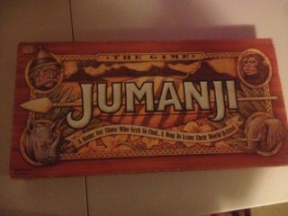 Jumanji The Game 1995 Milton Bradley 100 Complete,