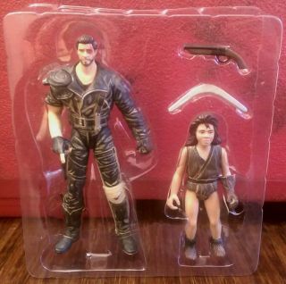 2000 The Road Warrior Mad Max 2 (with Feral Boy) Action Figure Series One