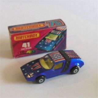 Matchbox Superfast 41 Siva Spyder Streakers With Picture Box