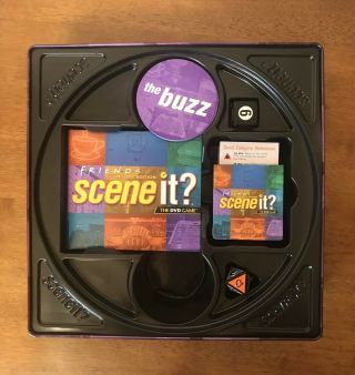 FRIENDS Scene It? Deluxe Edition DVD Game Collector ' s Tin Complete & 2005 6