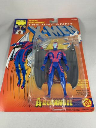 1991 Toybiz Marvel X - Men Archangel With Missile Shooting Wings