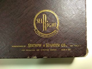 1953 Selchow & Righter VINTAGE SCRABBLE WORD GAME SELRIGHT COMPLETE 2