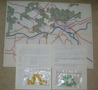 Panzerfaust Publications " Arnhem " Game From 1970 Rare (ah/gdw/spi)