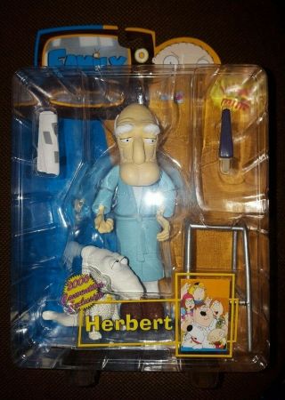 2006 Mezco Convention Exclusive Family Guy Herbert Figure