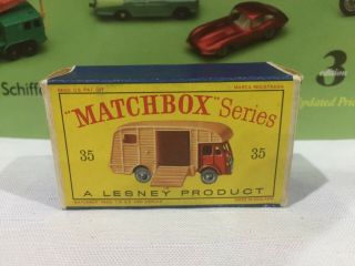Moko Lesney Matchbox 35a Marshall Horse Box Scarce 