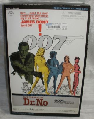 Sean Connery As James Bond Dr.  No 12 - Inch Figure 2002 Sideshow Collectibles