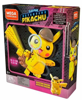 Mega Construx Pokemon Detective Pikachu 232 Pièces Kid Toy Gift