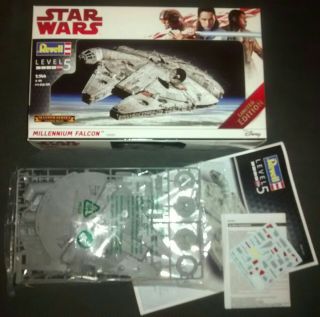 Revell 1/144 Star Wars Millennium Falcon Fine Molds Plastic Model Kit 06880