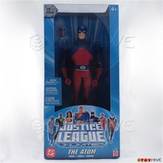 Justice League Unlimited The Atom 10 Inch Vinyl Figure Dc Jlu Blue Box