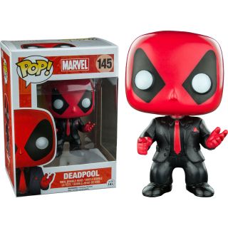Deadpool - Deadpool In Suit & Tie Pop Vinyl Figure