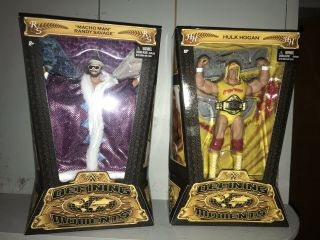 Wwe Mattel Elite Hulk Hogan And Macho Man Randy Savage