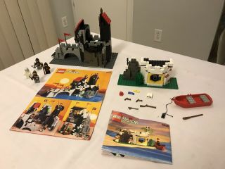 1992 Lego System Castle 6075 Wolfpack Tower 6266 Pirate Cannon Cove Instructions
