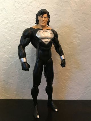 Dc Direct Collectibles The Death And Return Of Superman Black Suit Loose