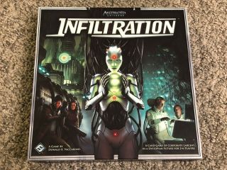 Android: Infiltration - Fantasy Flight Games 2012 - Complete & Unpunched