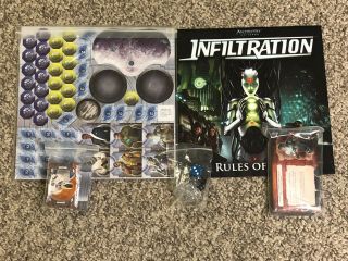 Android: Infiltration - Fantasy Flight Games 2012 - Complete & Unpunched 2