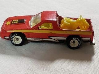 Vintage Hot Wheels Real Riders 1983 Dodge Rampage Unplayed.  Near White Hubs
