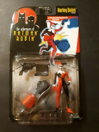 The Adventures Of Batman And Robin Harley Quinn Action Figure - Mib