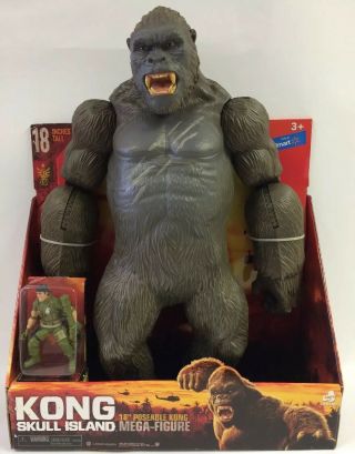 King Kong Skull Island 18 " Posable Mega - Figure